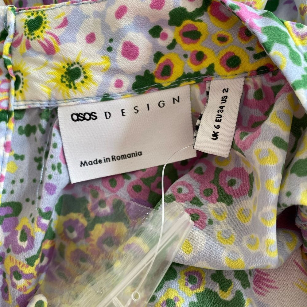 ❤️NWOT ASOS Floral Romper size 2❤️ - Picture 7 of 10